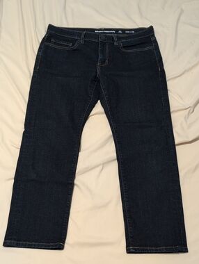 Amazon Essentials Slim Stretch Indigo Blue Jeans Men's Size 33x28